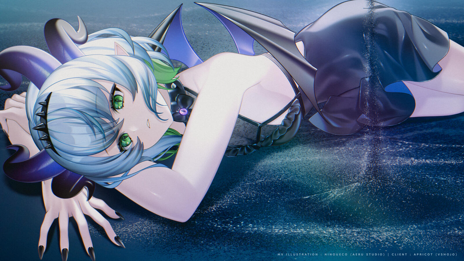 'anomaly' cover mv illust : nii | client : apricot (vshojo)