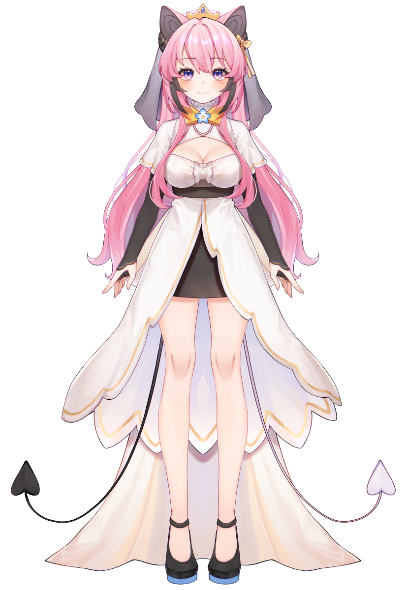 Vtuber model art & l2d rig : hime | Client : shibedraws