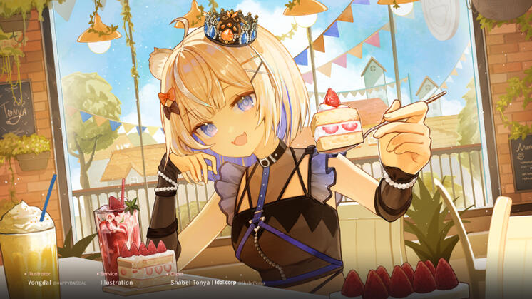 illust : yongdal | client : shabel tonya (idol corp)